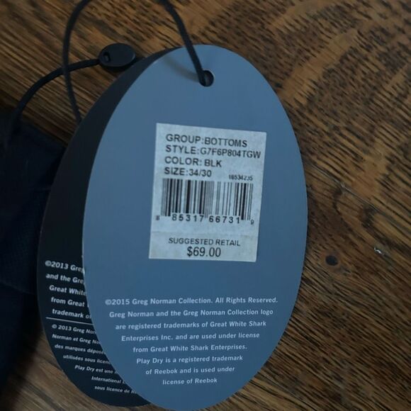 New Greg Norman Pleated Pants - Picture 5 of 6